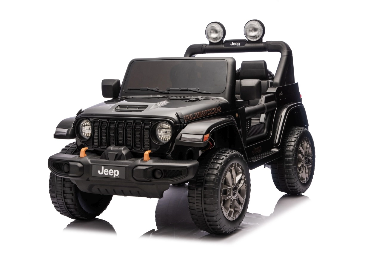 Elektrické autíčko Jeep Wrangler Rubicon lift černé