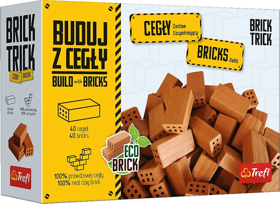 TREFL BRICK TRICK Balení dlouhých cihel 40ks