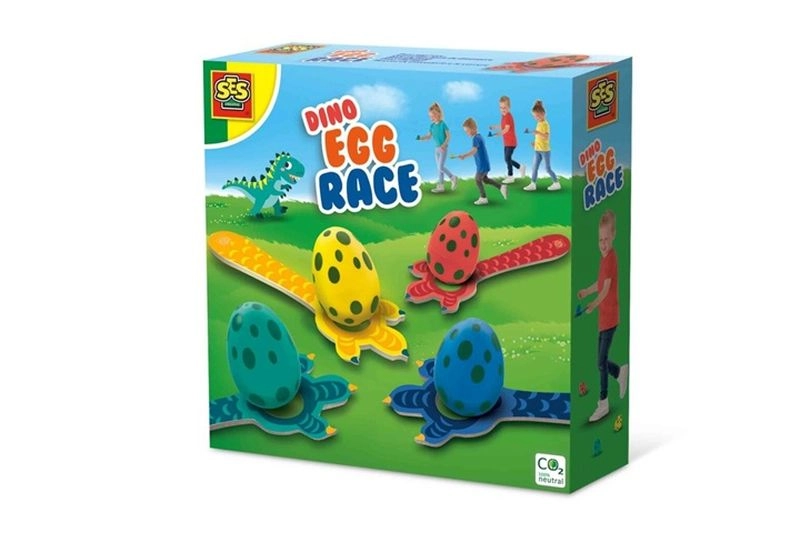 SES Creative Dino závod s vajíčky