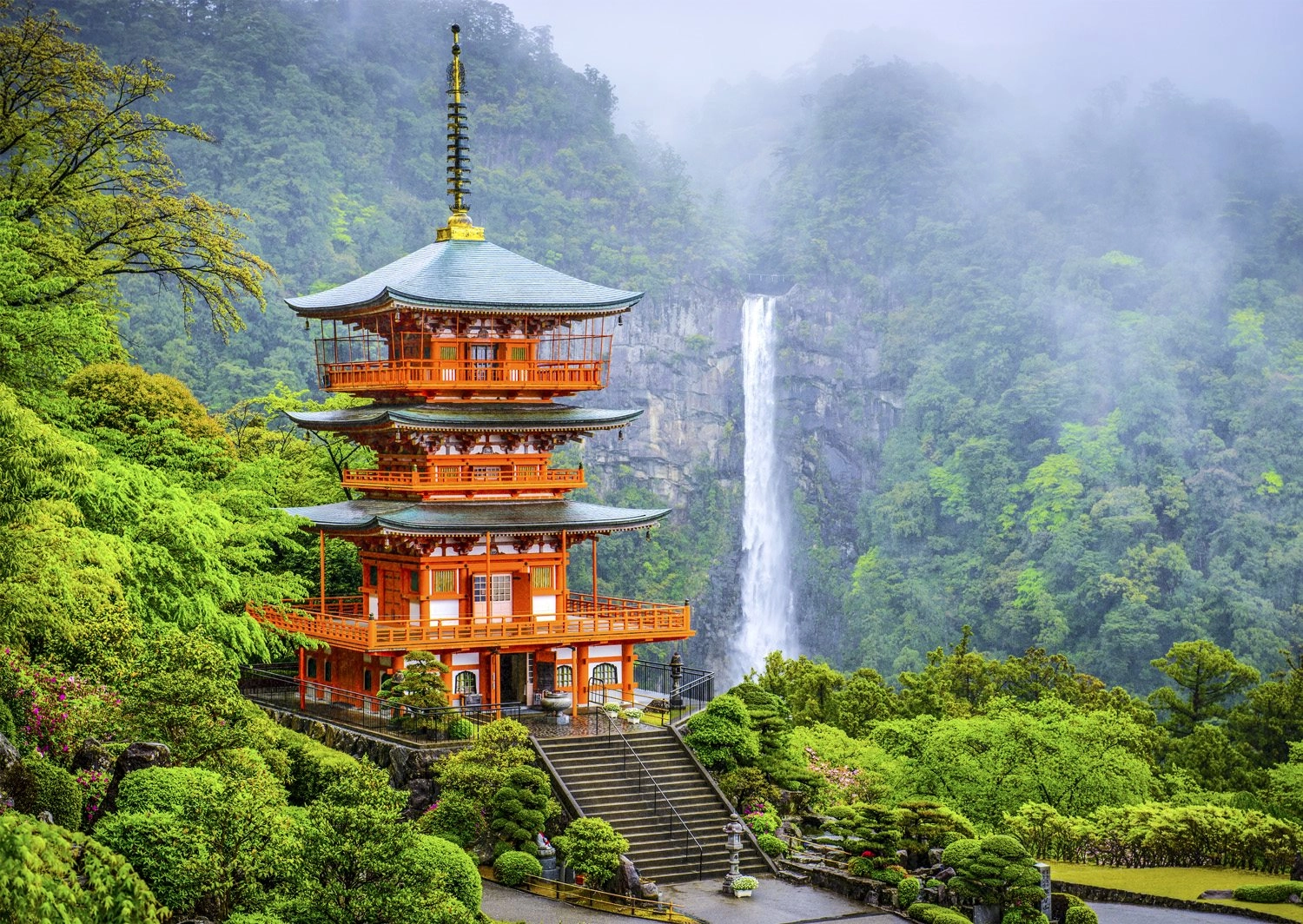 ENJOY Pagoda Seiganto-ji Japonsko 1000 dílků