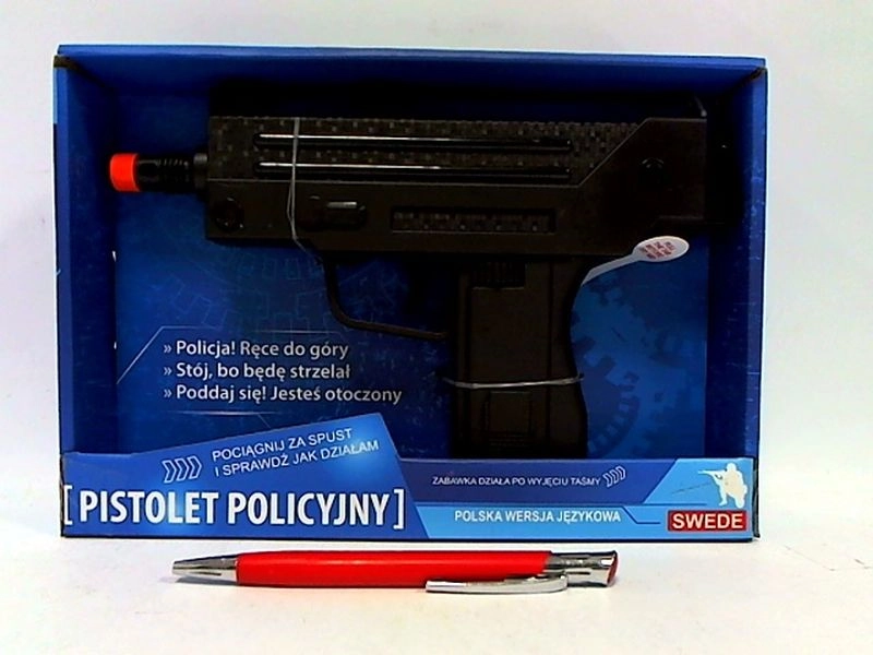 Dětská pistole se zvuky v polštině