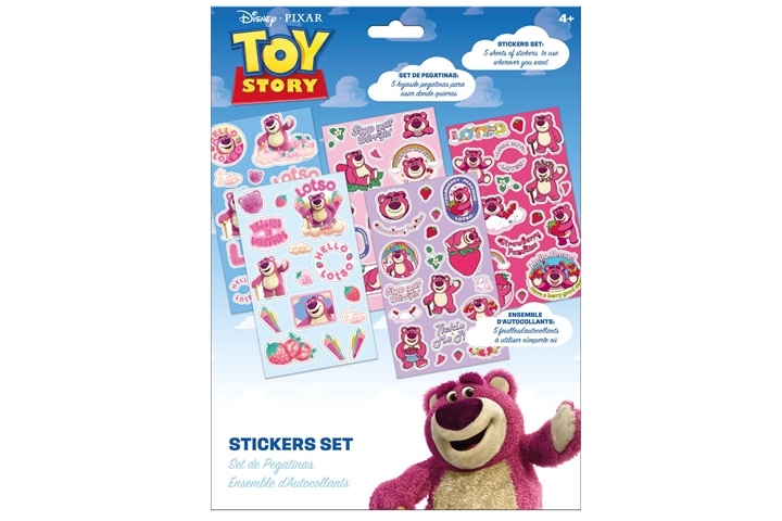 Sada samolepek Toy Story – Lotso (92 ks)