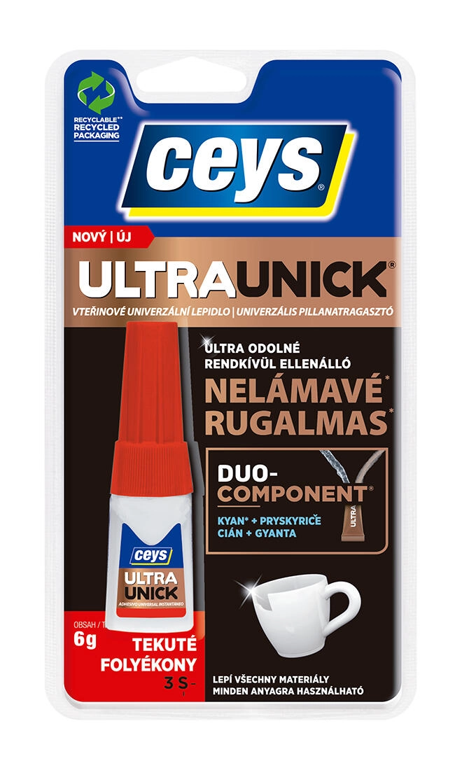 Vteřinové lepidlo CEYS UltraUnick 6 g