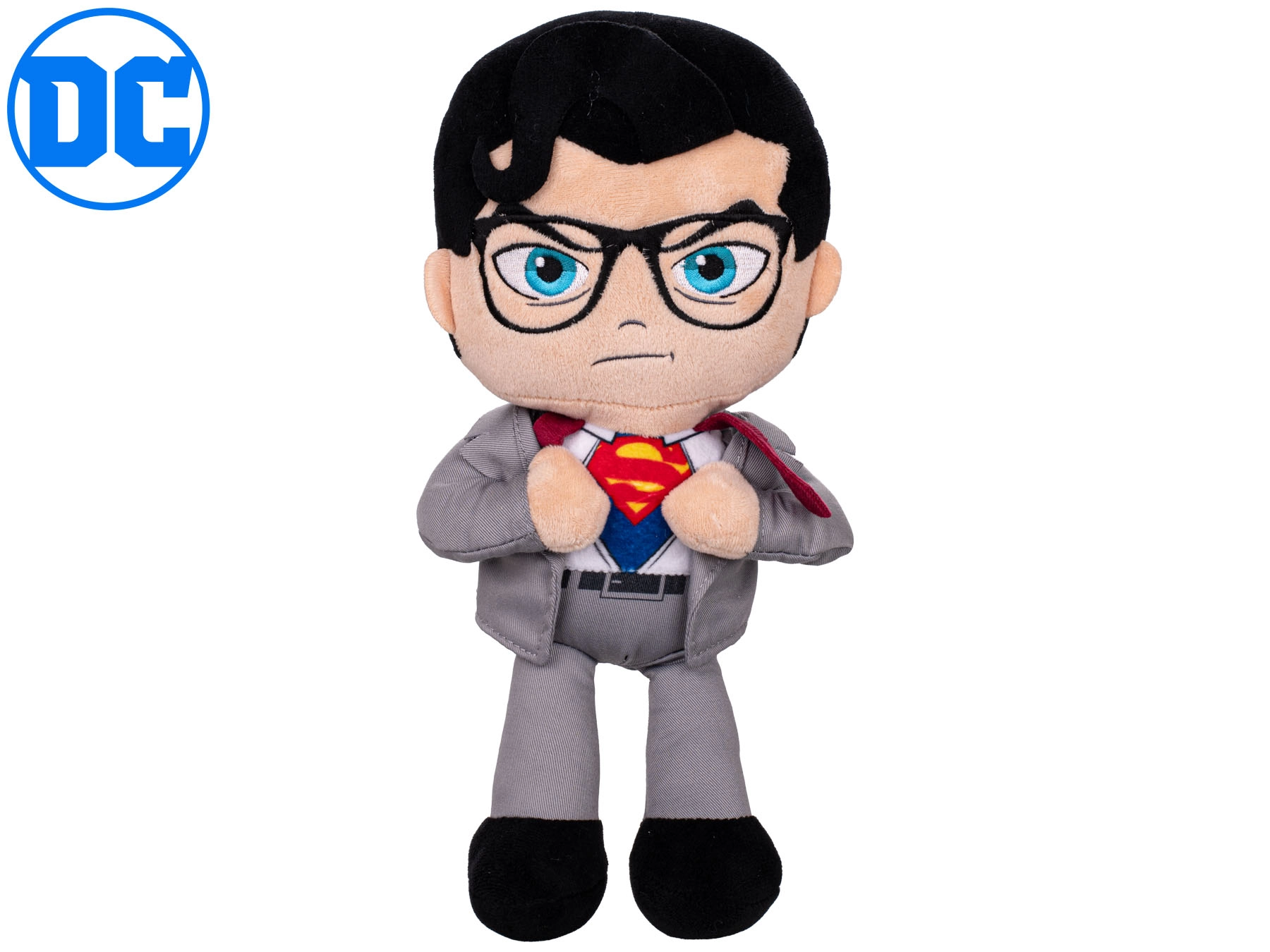 Plyšák DC Superman v obleku 20 cm