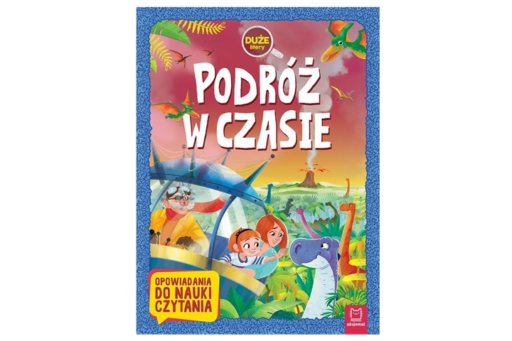 Podróż w czasie – duże litery (nauka czytania)