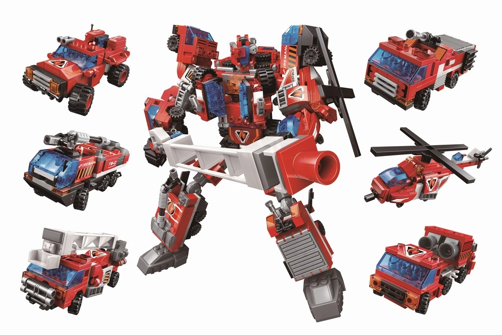 Qman Blazing Mars 1416-4 Hasičský vůz Water Pulse