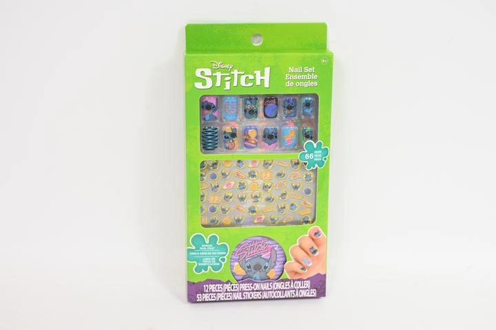 Stitch sada nalepovacích nehtů se samolepkami