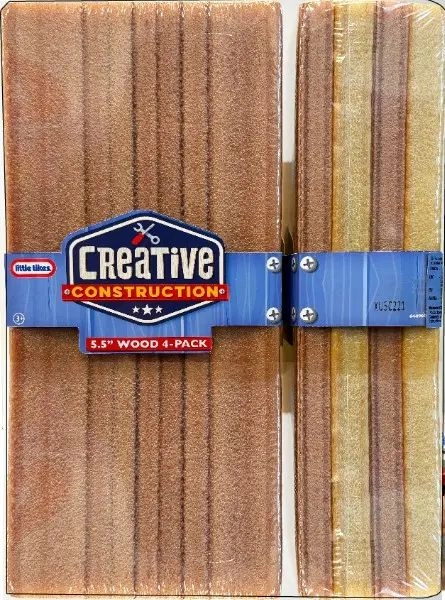 Little Tikes Creative Construction pěnová prkénka 4 ks