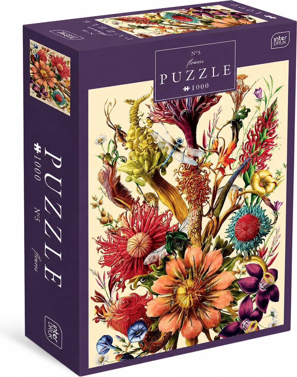 Puzzle Květiny Pohádková Kytice 1000 Dílů