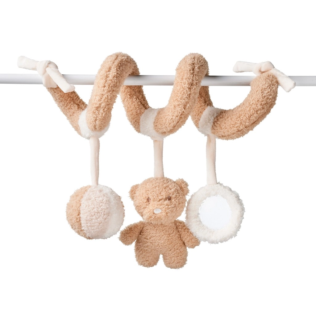 Levně Nattou hračka spirála Teddy medvídek 20 cm, 0m+