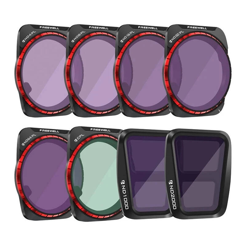 Freewell Filtry All-Day pro DJI Air 3 (8-Pack) FW-A3-ALD