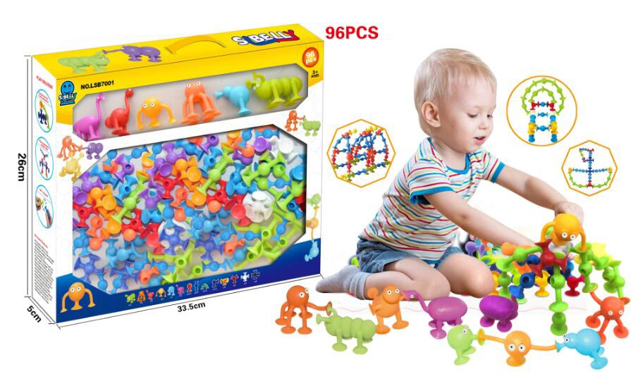 silikonové stavební přísavky 96 ks