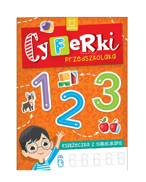 Cyferky pro předškoláky – knížka se samolepkami