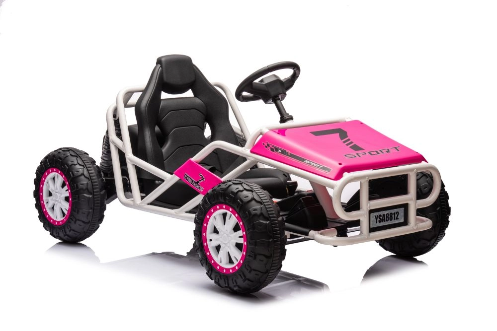 Levně Dětské auto na baterie Buggy 24V Růžové
