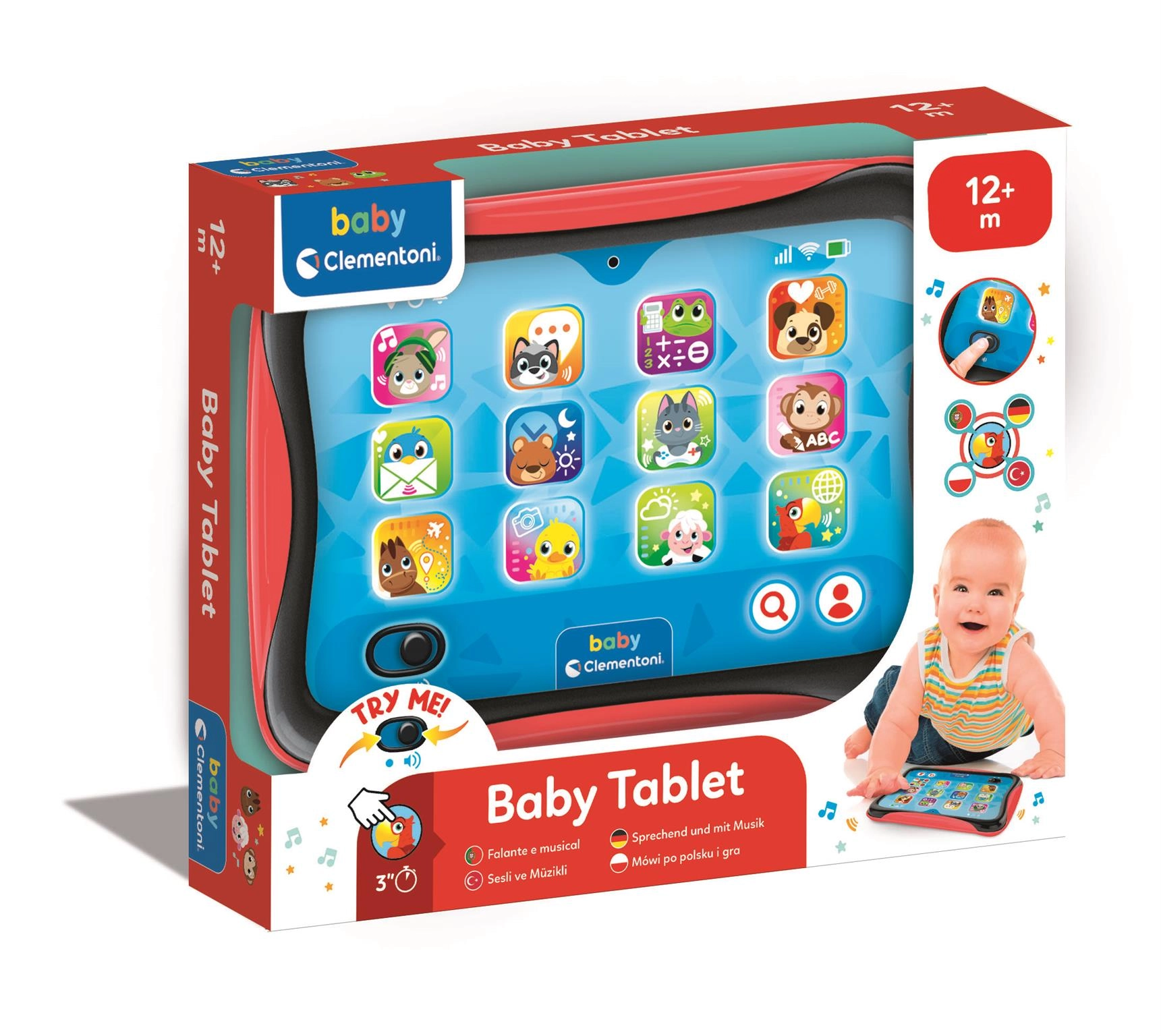 Mluvící baby tablet CLEMENTONI