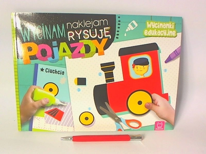 Pojazdy. Wycinam, naklejam, rysuję. Wycinanki edukacyjne
