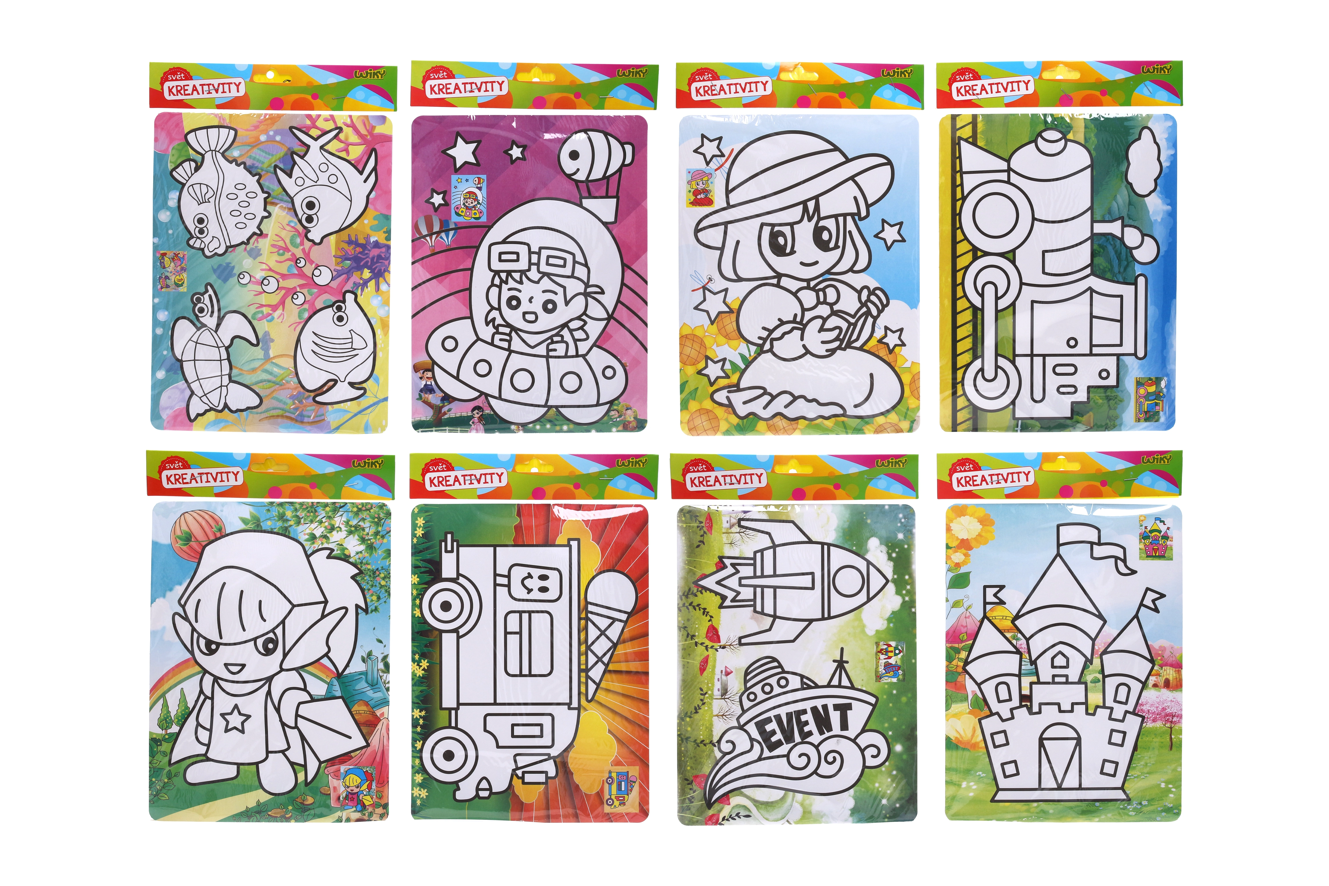 Levně Wiky Kreativní set W026497 20,5x30,5 cm pískování