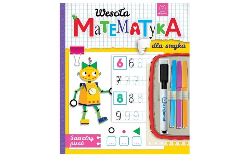 Wesoła matematika pro malé děti – stíratelný sešit s fixem
