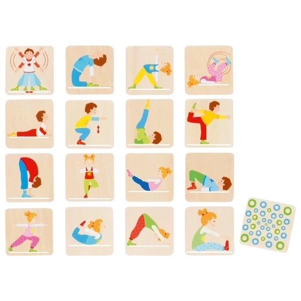 Pexeso - gymnastika Montessori