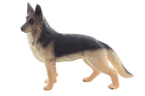 Plastový pes ovčák 9 cm