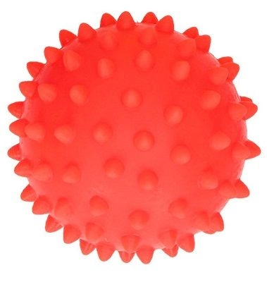 Senzorická masážní kulička do ruky, červená
