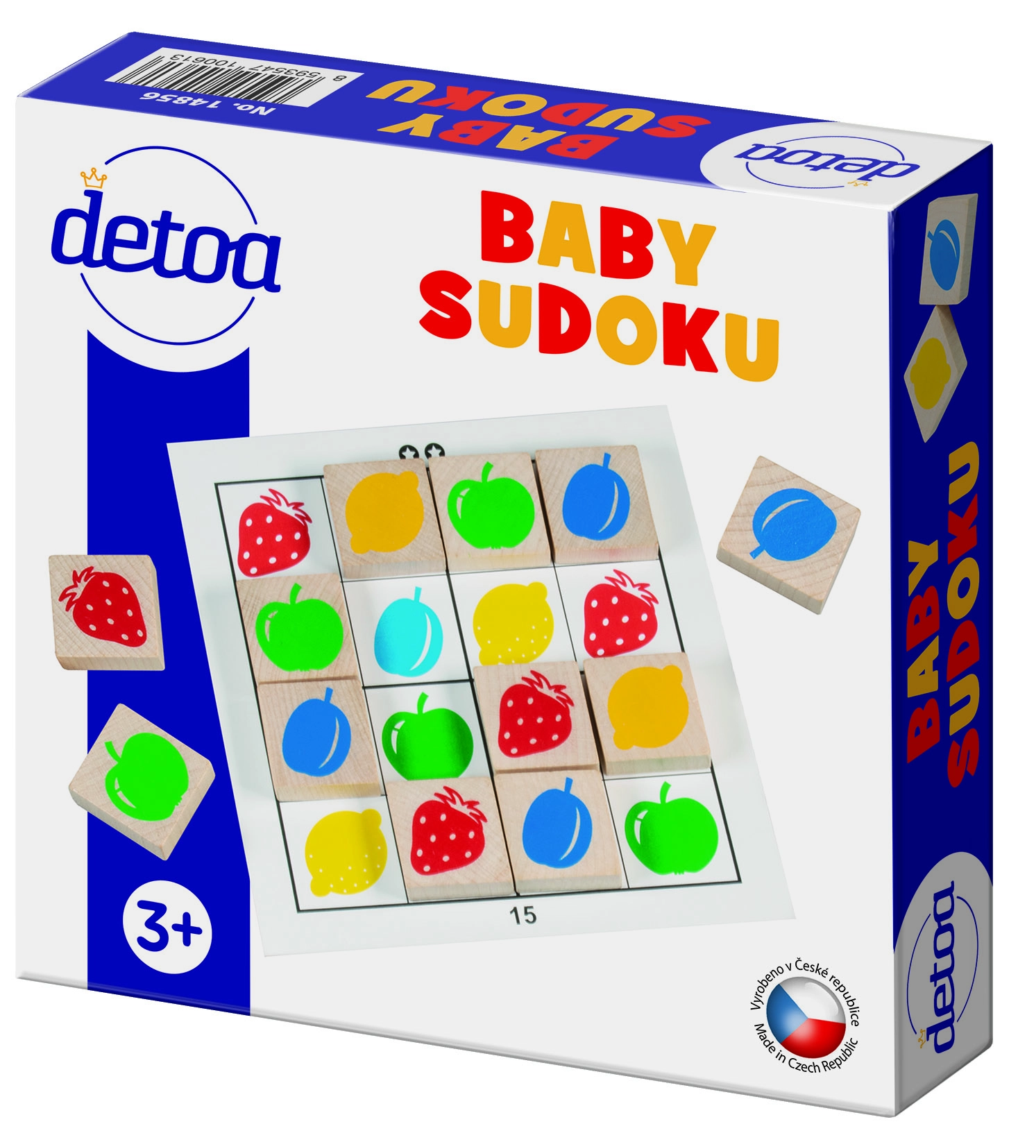 Dětské sudoku z dřevěných dílků