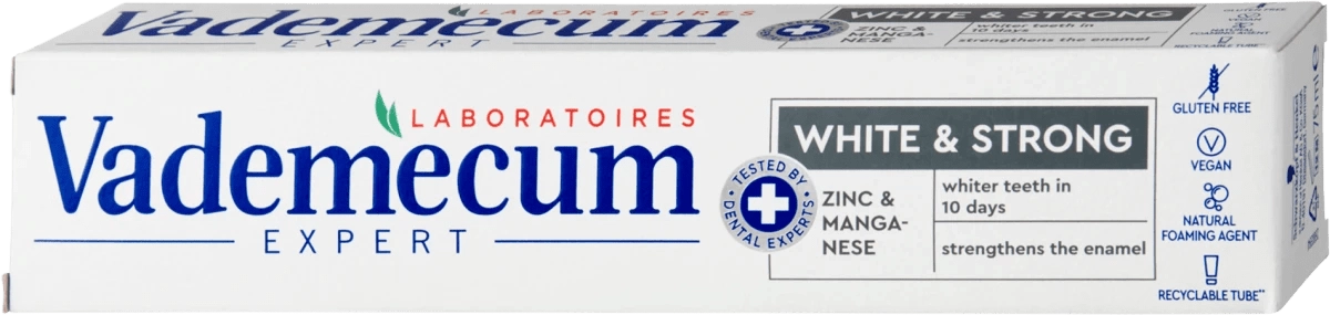 VADEMECUM Expert White & Strong Zubní pasta 75ml