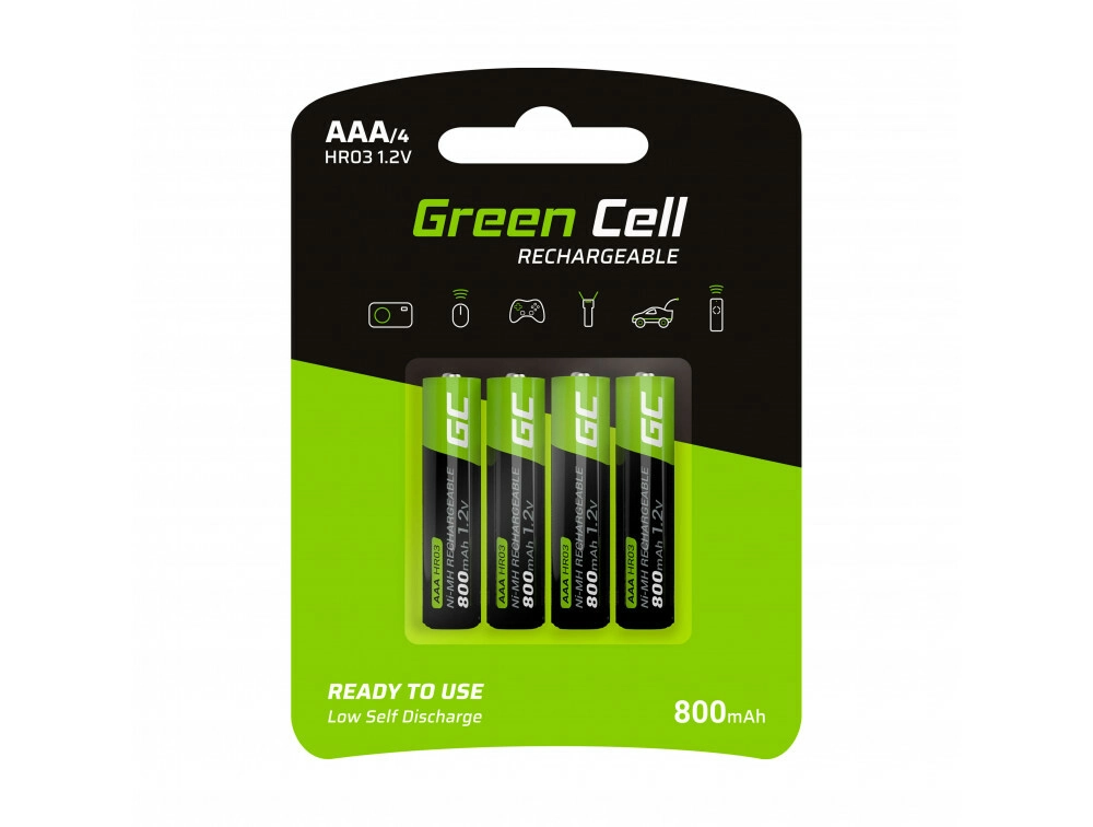 Green Cell AAA 800mAh 4ks GR04