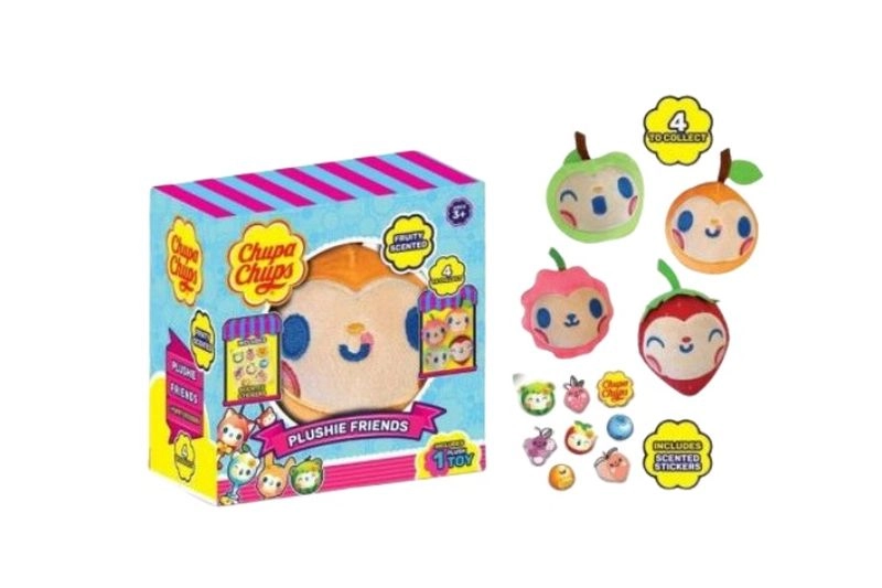 Chupa Chups plyšový kamarád s voňavými samolepkami