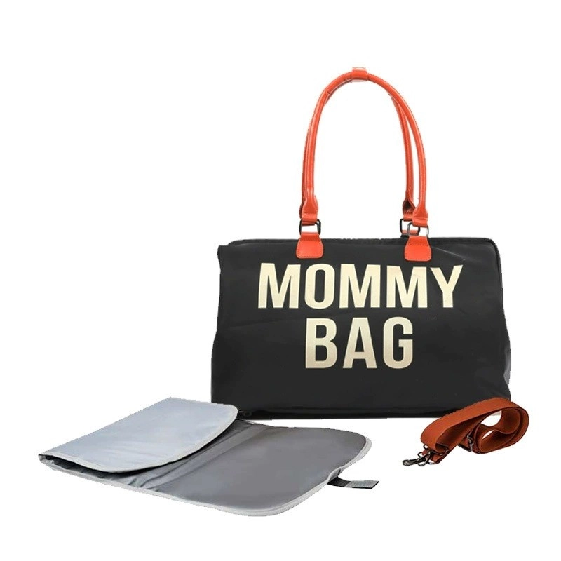 Taška pro maminku Mommy Bag černá s přebalovací podložkou