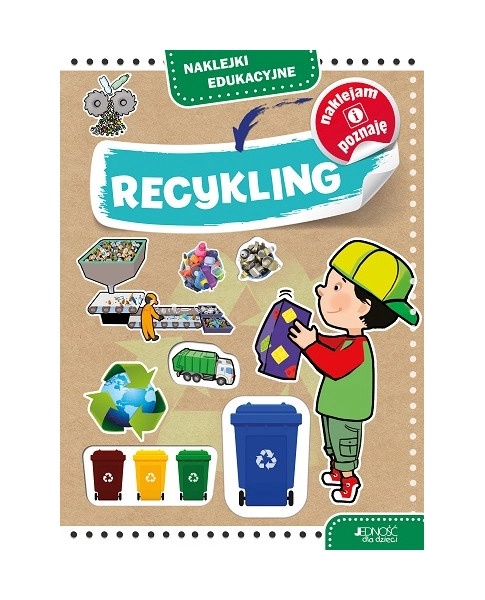 Vzdělávací samolepky Recyklace