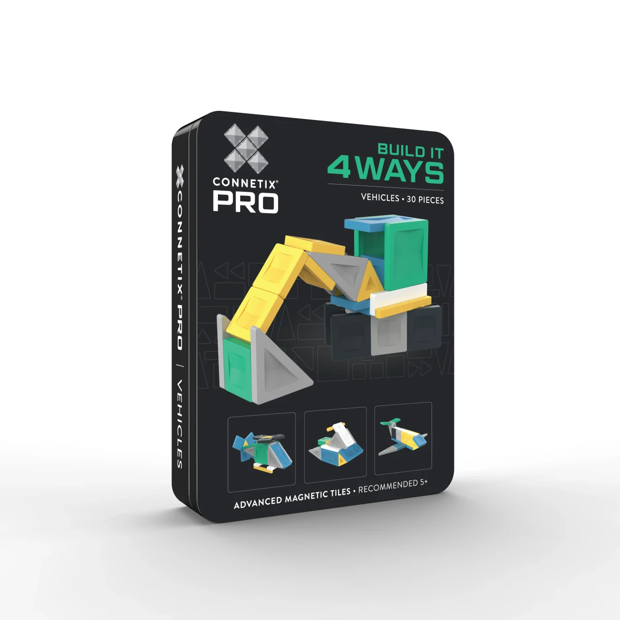 CONNETIX PRO stavebnice vozidel 4 způsoby, 30 dílů