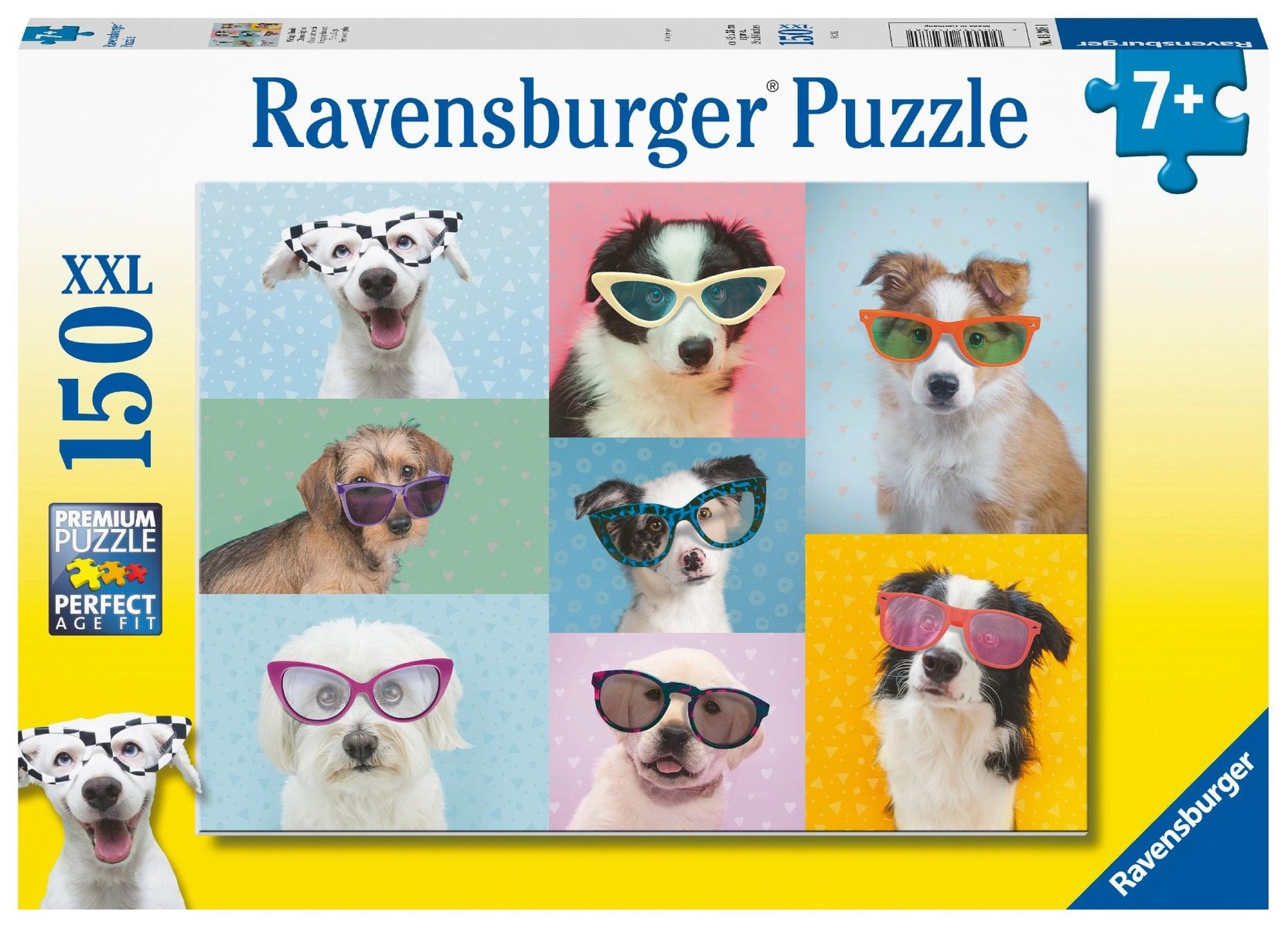 RAVENSBURGER Puzzle Legrační psi XXL 150 dílků 146025