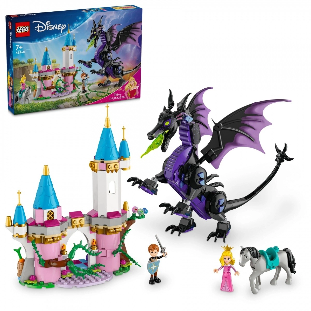 Levně LEGO® Disney Princess™ 43240 Zloba v dračí podobě