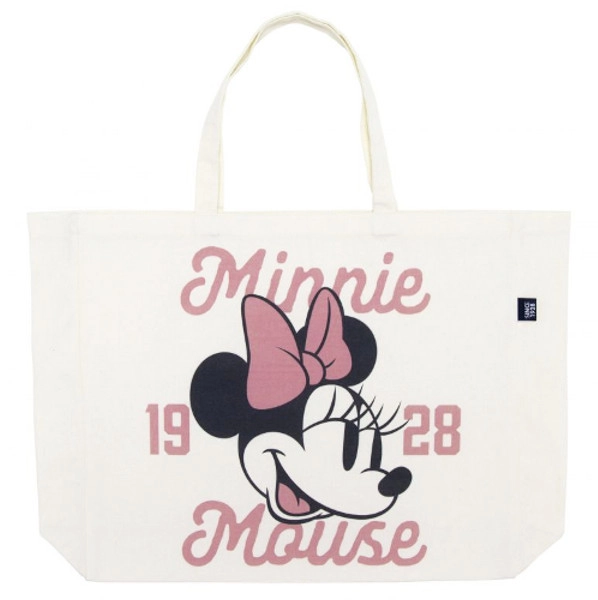 Bavlněná nákupní taška Minnie Mouse 46 × 40,5 × 10 cm
