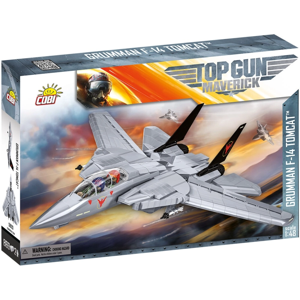 Stavebnice COBI Top Gun – Grumman F-14 Tomcat 1:48