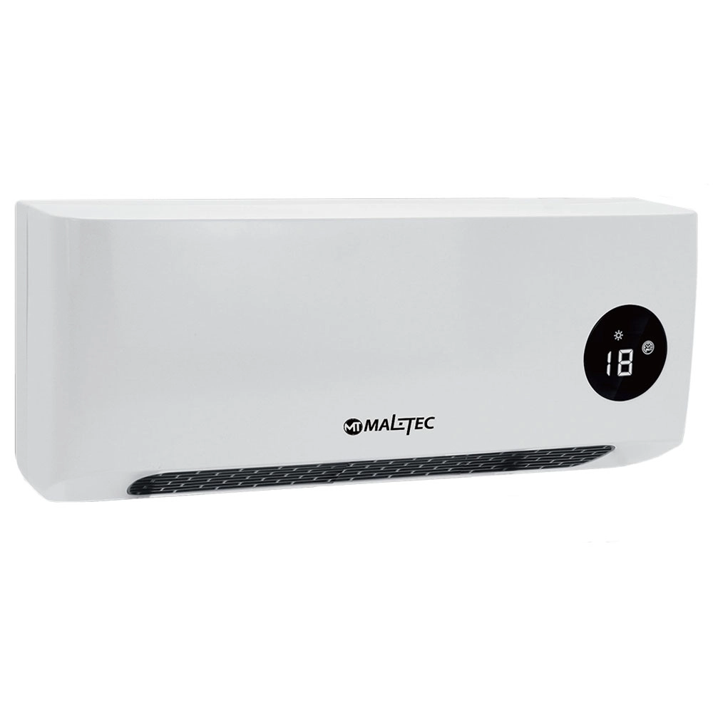 MalTec horkovzdušná clona s displejem a dálkovým ovládáním 2000 W