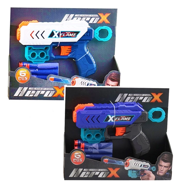 pistole se softovými náboji pro děti