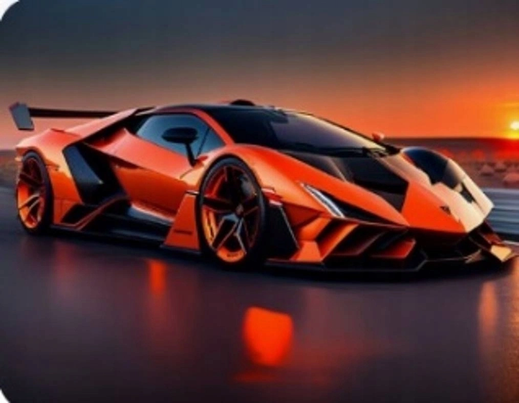 Diamantové malování Ferrari 30 × 40 cm