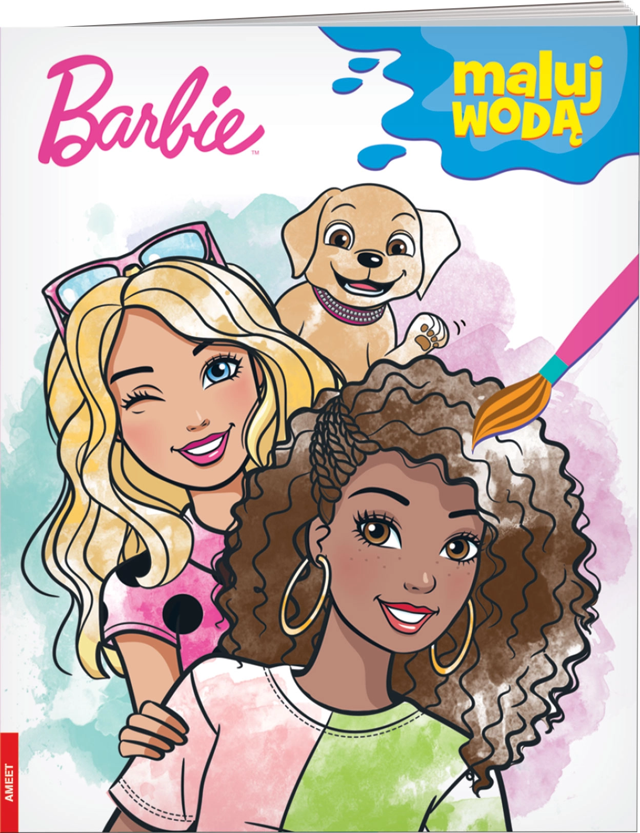 Barbie malování vodou