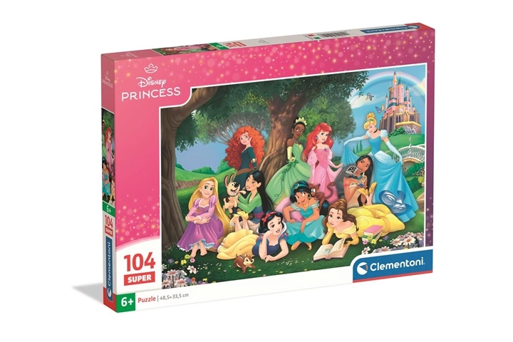 Puzzle Clementoni Disney Super Princess 104 dílků