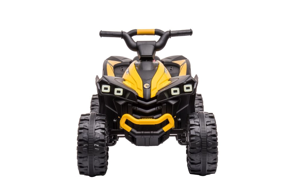 Levně LeanToys dětská elektrická čtyřkolka XC-sport 2x45W žlutá