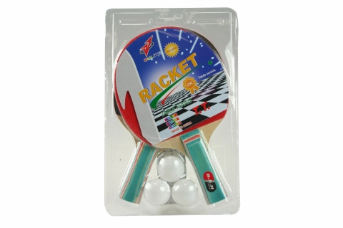 Wiky Sada stolní tenis ping pong 2ks pálky + 3 míčky v blistru