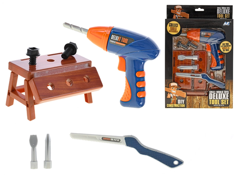 Dětská sada nářadí s vrtačkou 18 cm v krabičce