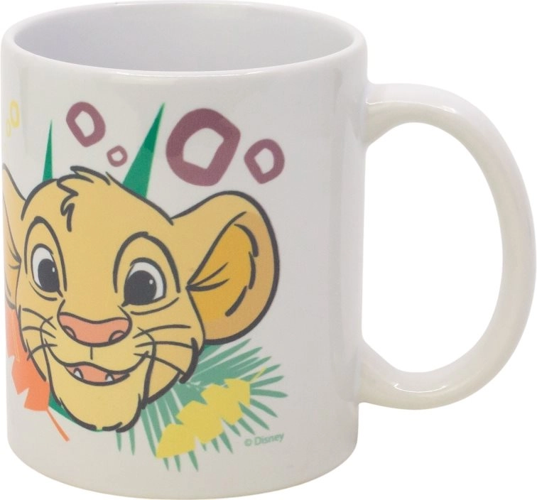 Keramický hrnek 325 ml Lví král – džungle