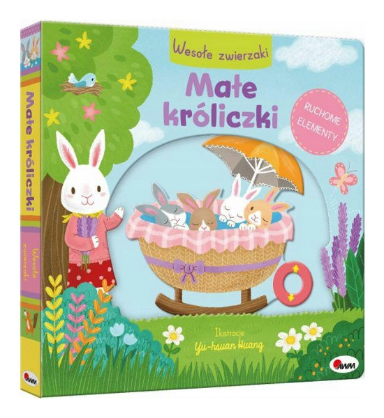 Levně Veselá zvířátka: Malí králíčci – interaktivní knížka pro nejmenší