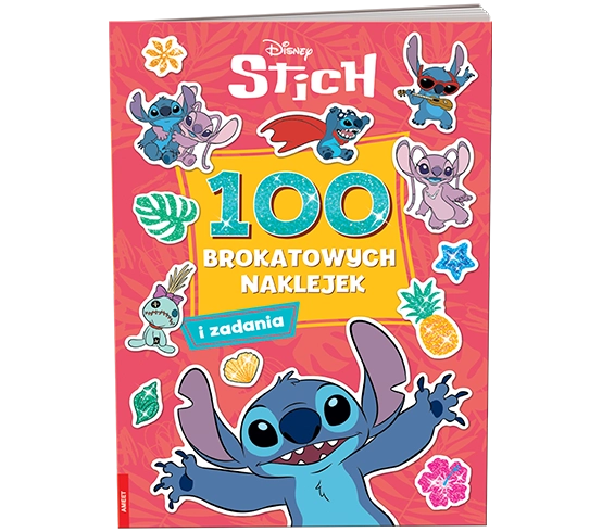 Stitch: 100 třpytivých samolepek – kreativní kniha pro děti