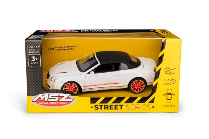 MSZ Bentley Continental Supersports ISR bílý model auta 1:24