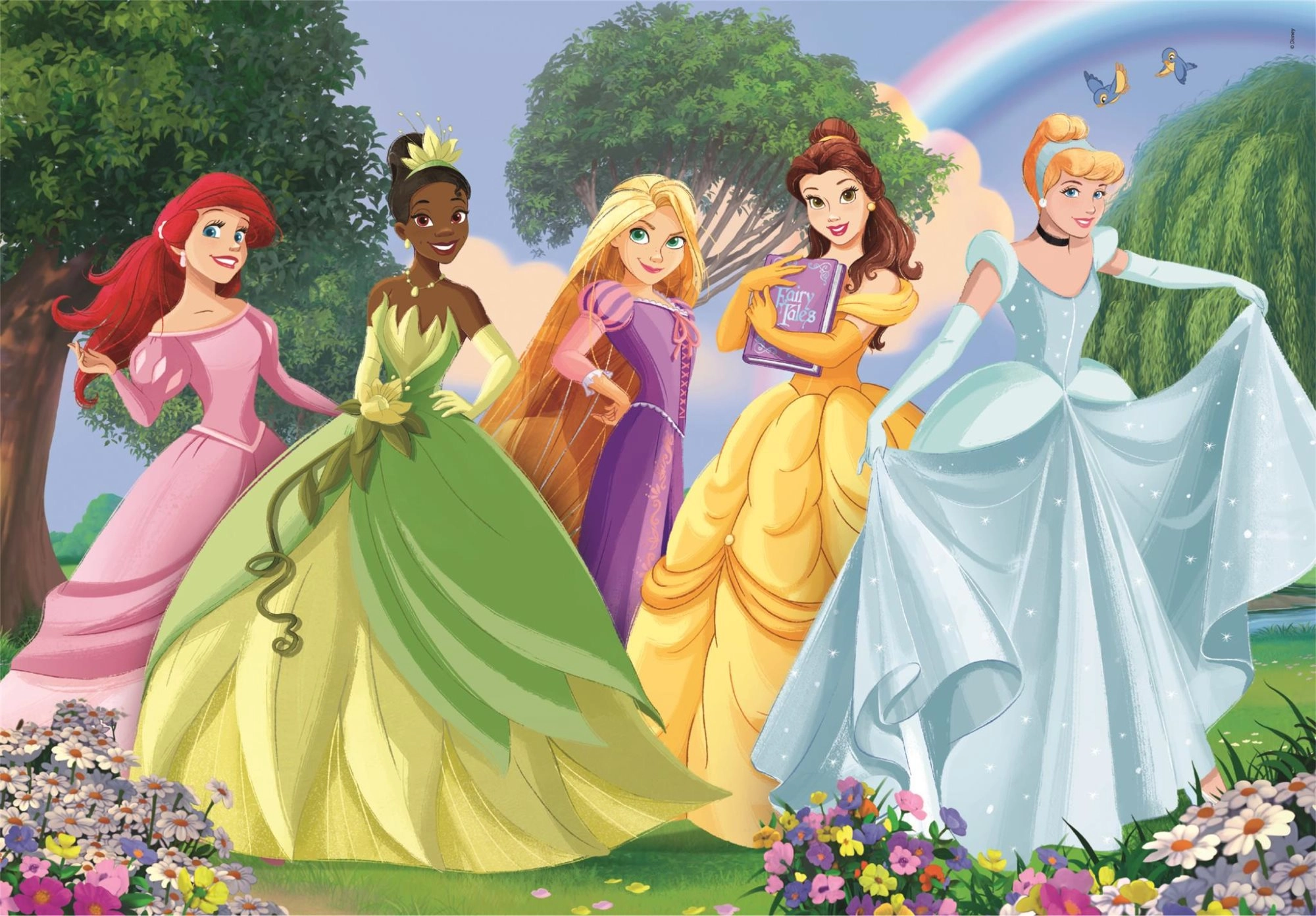Levně Clementoni puzzle Disney princezny 180 dílků