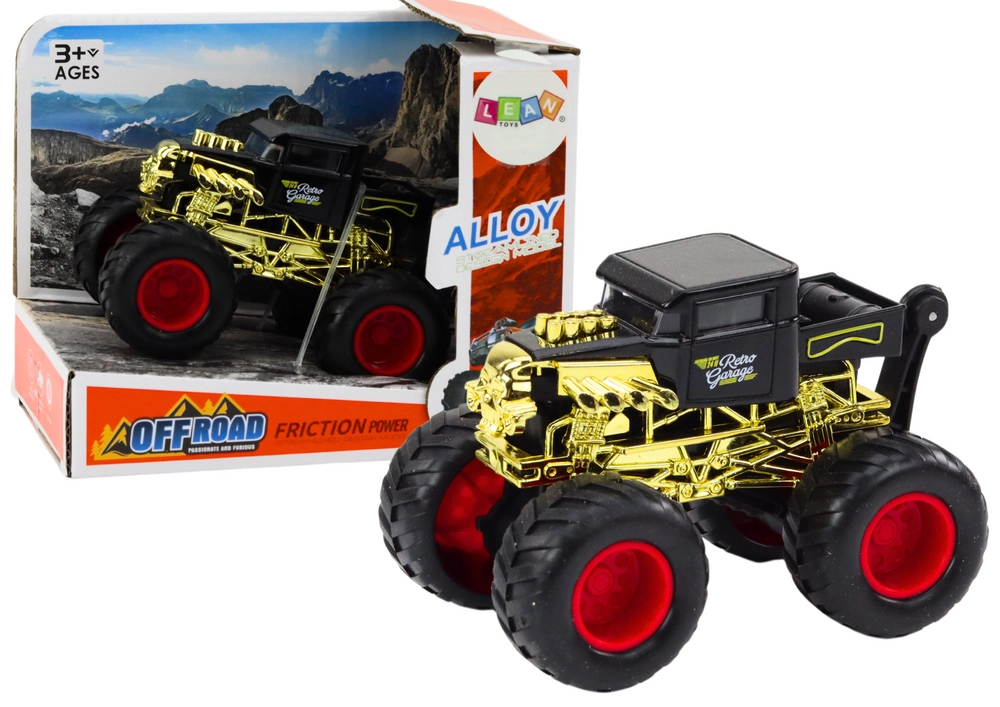 Vozidlo Terénní vysokozdvižný vozík černý